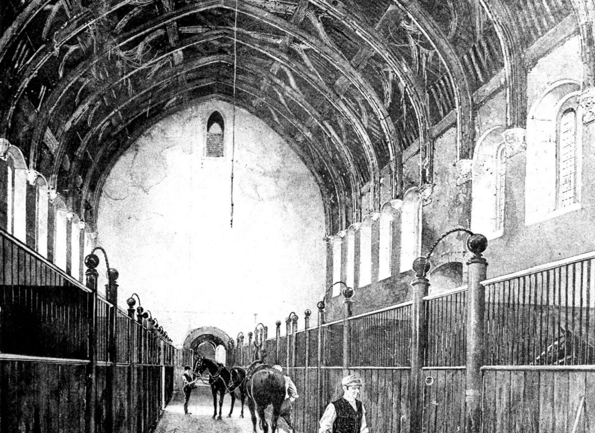 Carl Russell opens a new country clothing store at Hatfield House, this is the original stable block